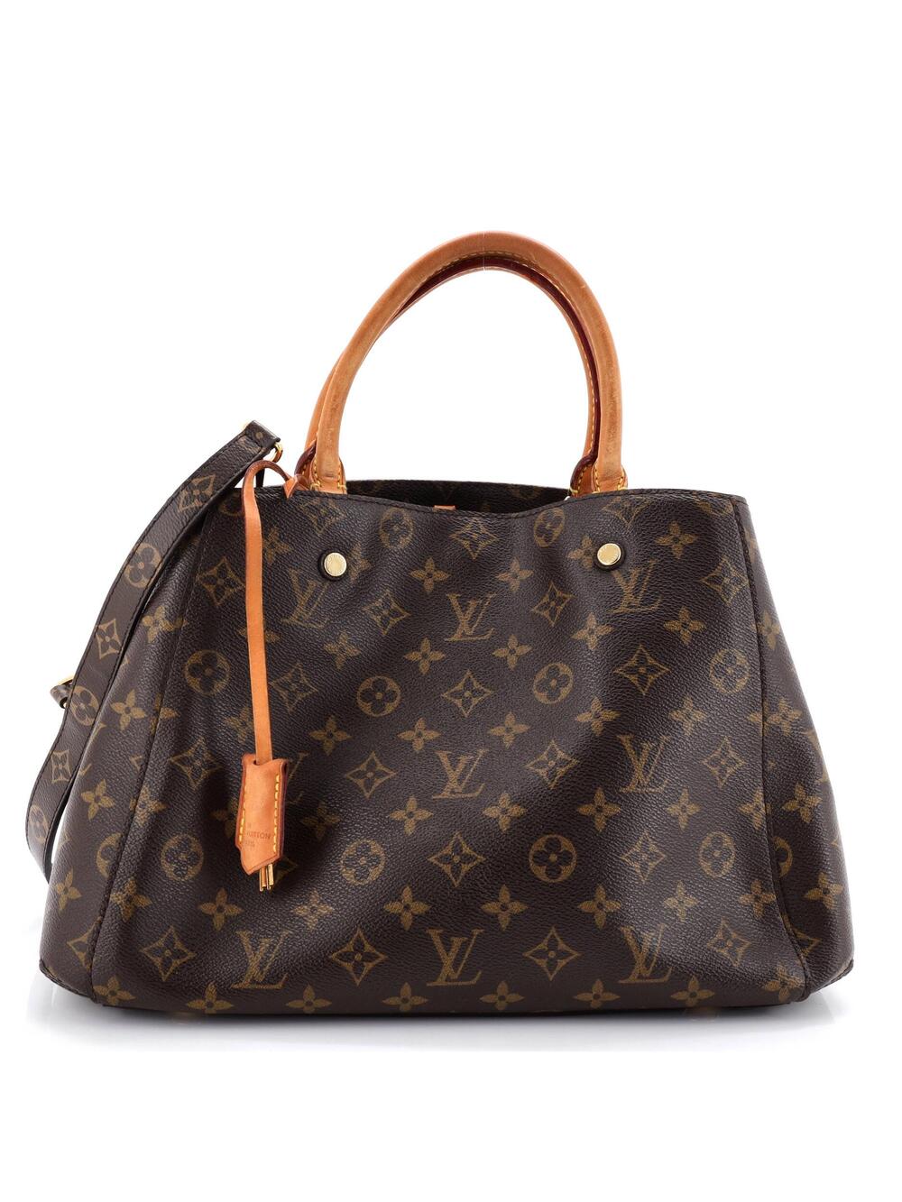 Louis Vuitton Montaigne Handbag Canvas #238922L21B